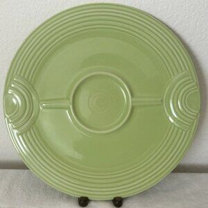 Fiesta Hostess Platter Chip and Dip Platter Lime Green